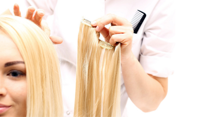 Clip-on Hair Extensions