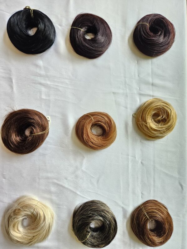 Scrunchie Hair Buns 4 Scrunchie Hair Buns