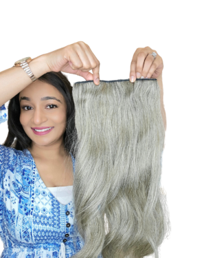 Cloudy Ash Gray Clip