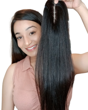 Silk 1.5x5 Faux Scalp Hair Topper