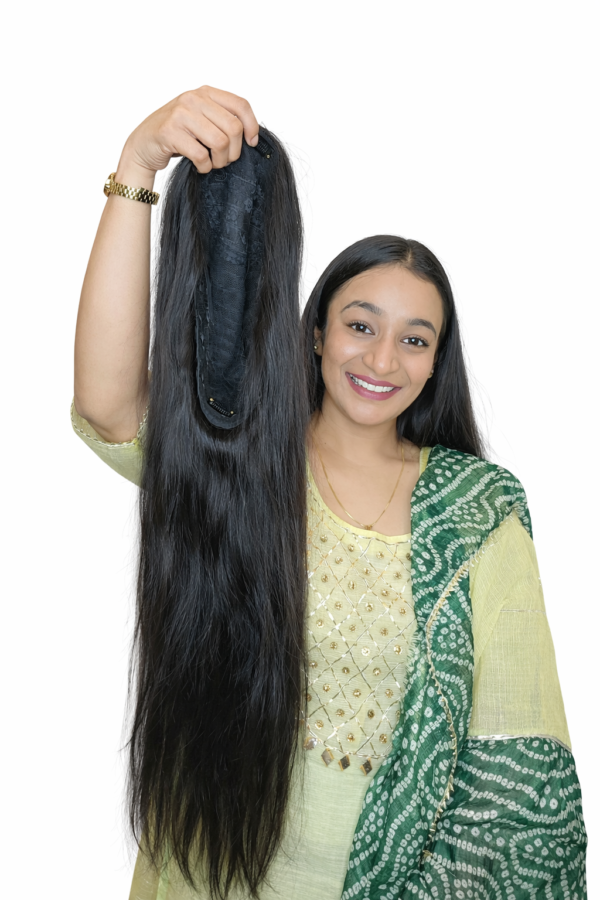 Half Head Wig – 100% Human Hair Natural Look 3 Half Head Wig – 100% Human Hair Natural Look