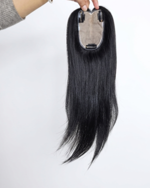 Real Hair Extensions & Wigs by Kinsley | 100% Natural Look 5 Front lace 3×5 Hair Topper (2)