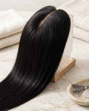 Real Hair Extensions & Wigs by Kinsley | 100% Natural Look 4 Front Lace 3x5 Hair Topper for Natural Hairline – Kinsley Extenso